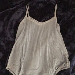 Worn light blue American Eagle top